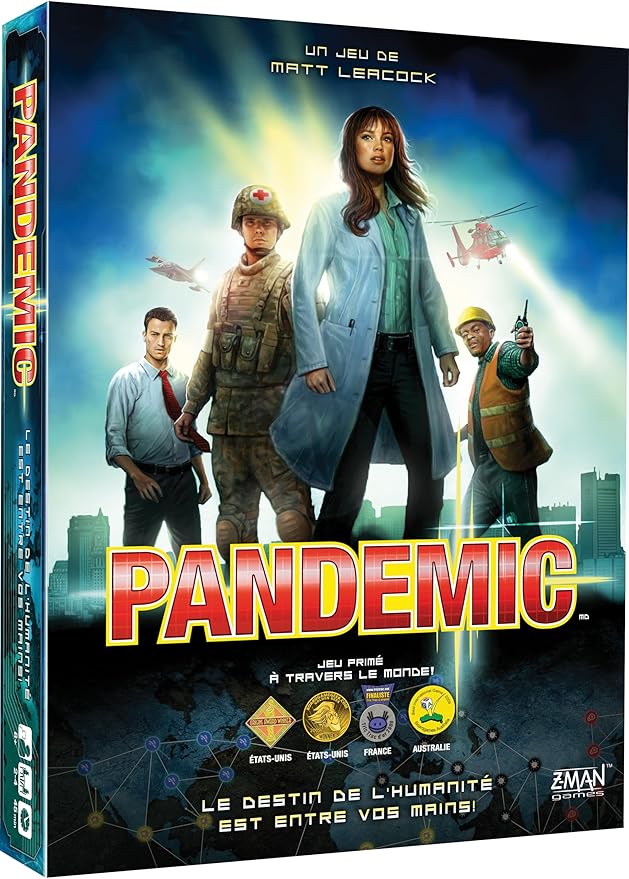 location de jeux de société : pandemic